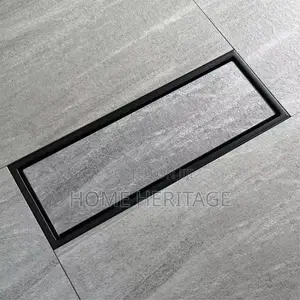 Tiles Black Floor Drain 30cm