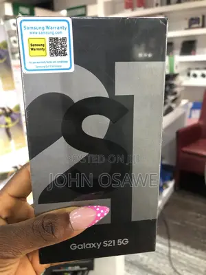 New Samsung Galaxy S21 5G 128 GB Black