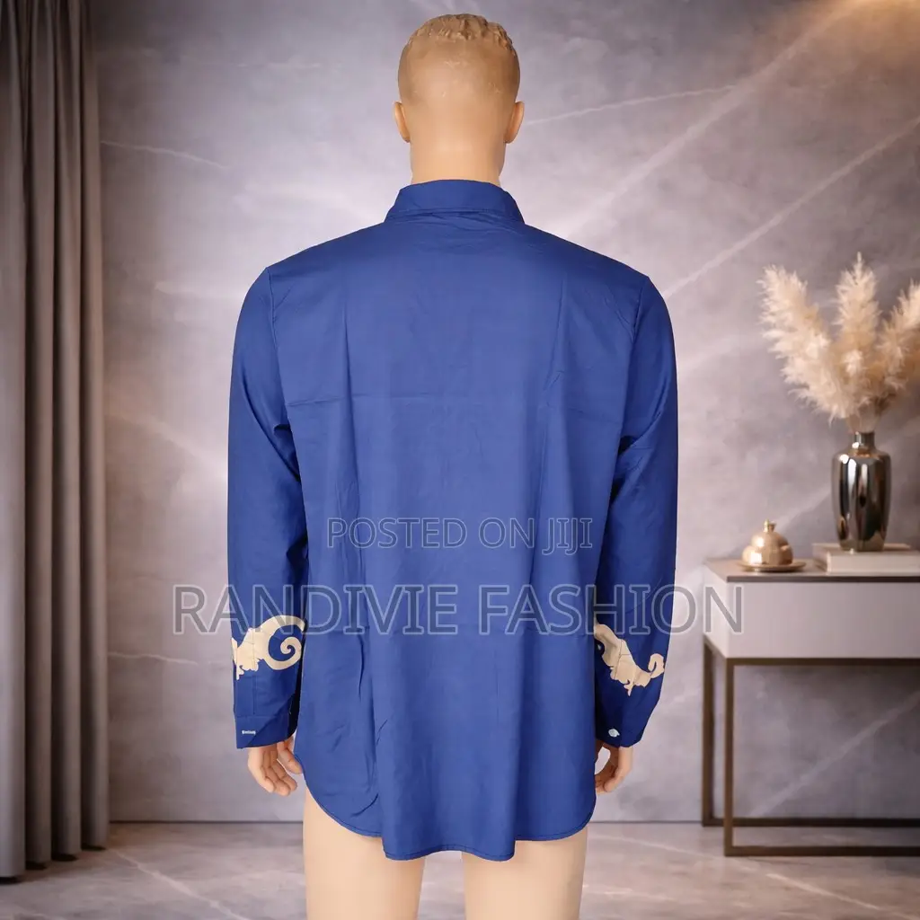 Gold Touch Shirt [Navy Blue]