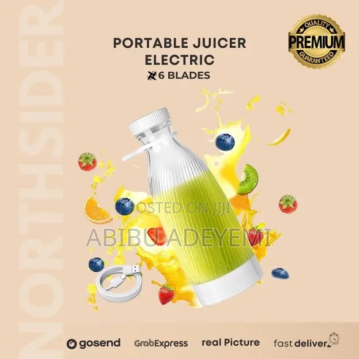 Powerful Rechargeable Juice Blender