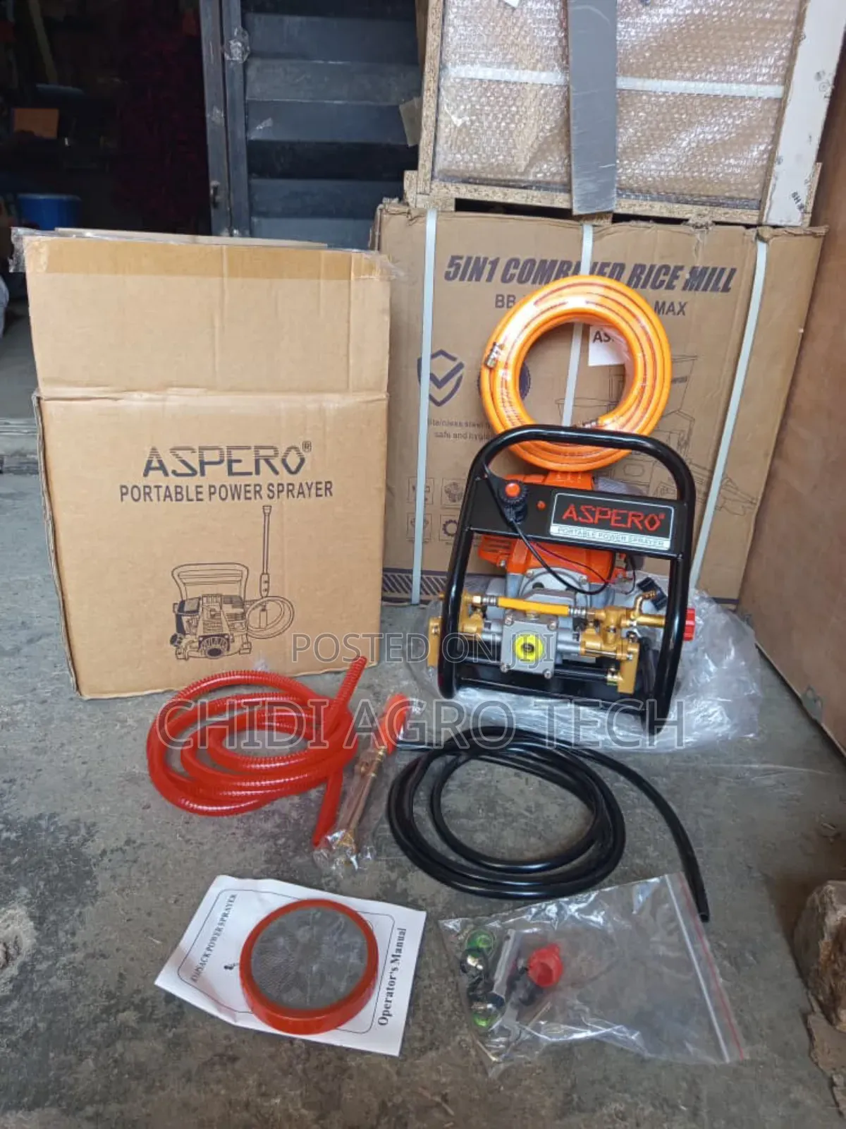 Power Sprayer Machine