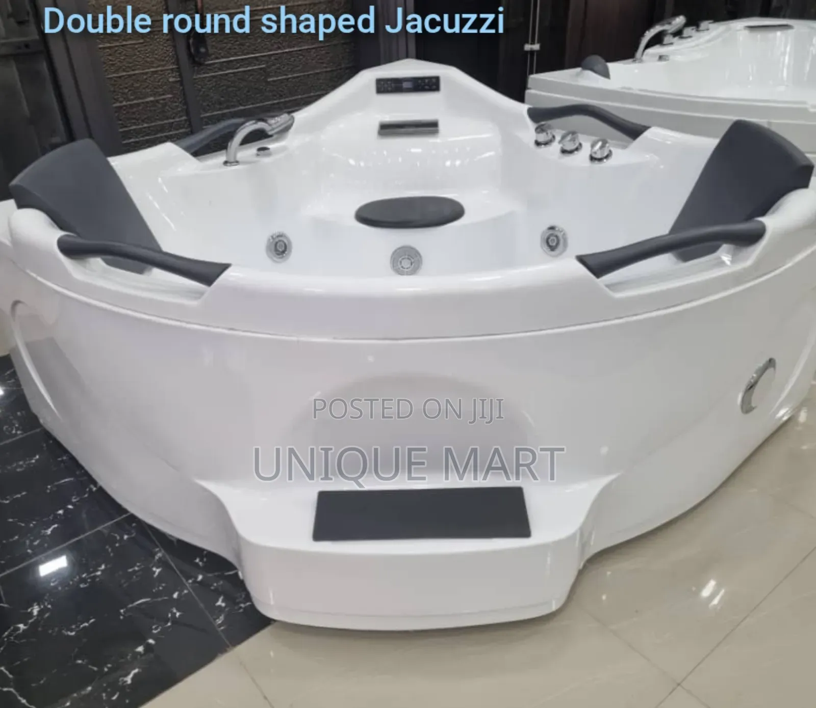 High Quality Double Round Shaped Jacuzzi