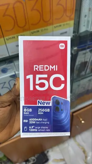 New Xiaomi Redmi 15C 4G 256 GB Blue