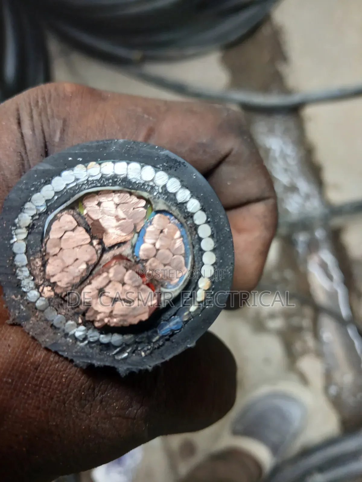 4x50mm2 Armoured Cable