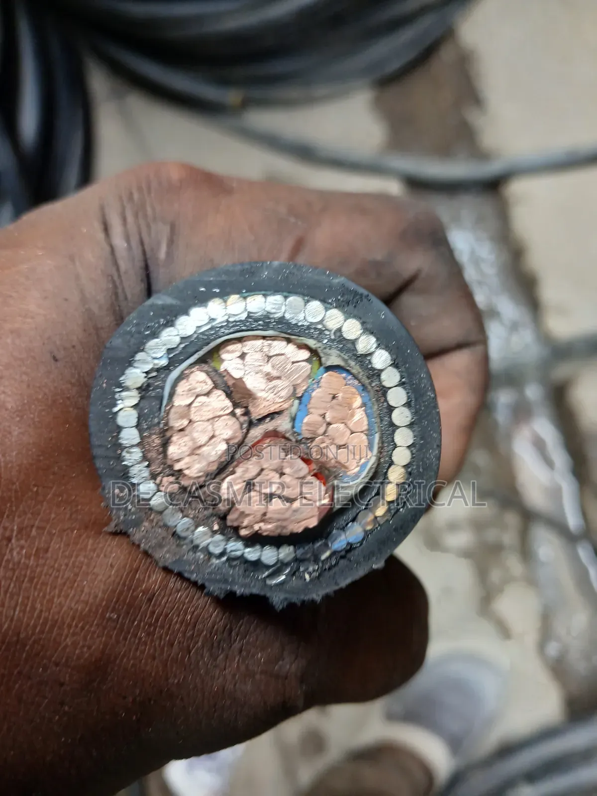 4x50mm2 Armoured Cable