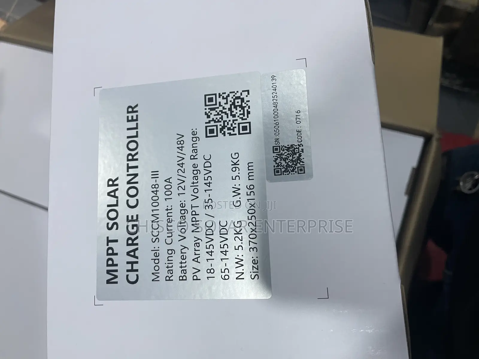 100amps MPPT Deli Charge Controller
