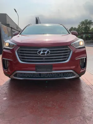 Hyundai Santa Fe Limited AWD 2016 Red