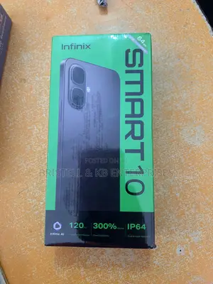 New Infinix Smart 10 64 GB Black
