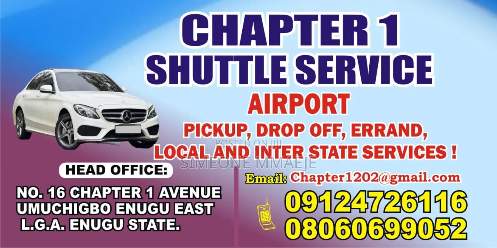 Cchapter 1 Shuttle Services