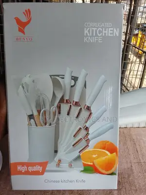 Corrugated Kitchen Knife Is Available