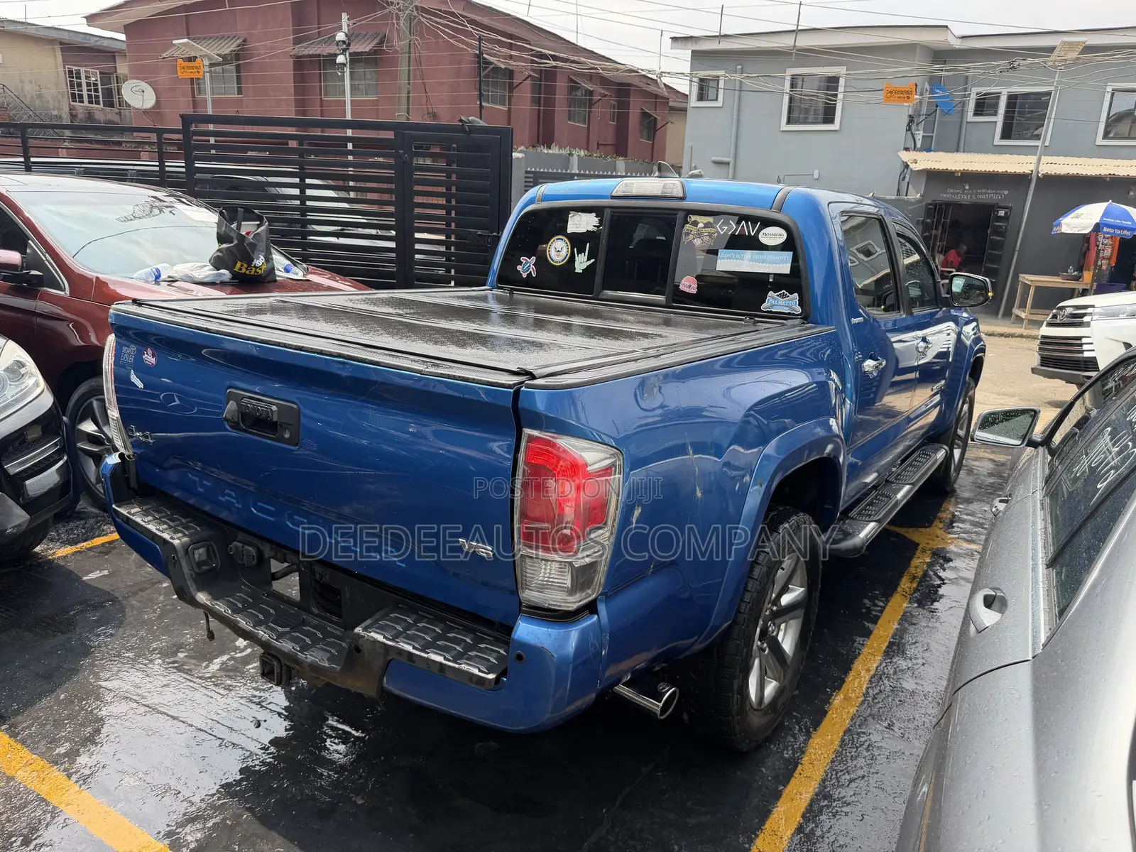 Toyota Tacoma 4dr Double Cab 2016 Blue