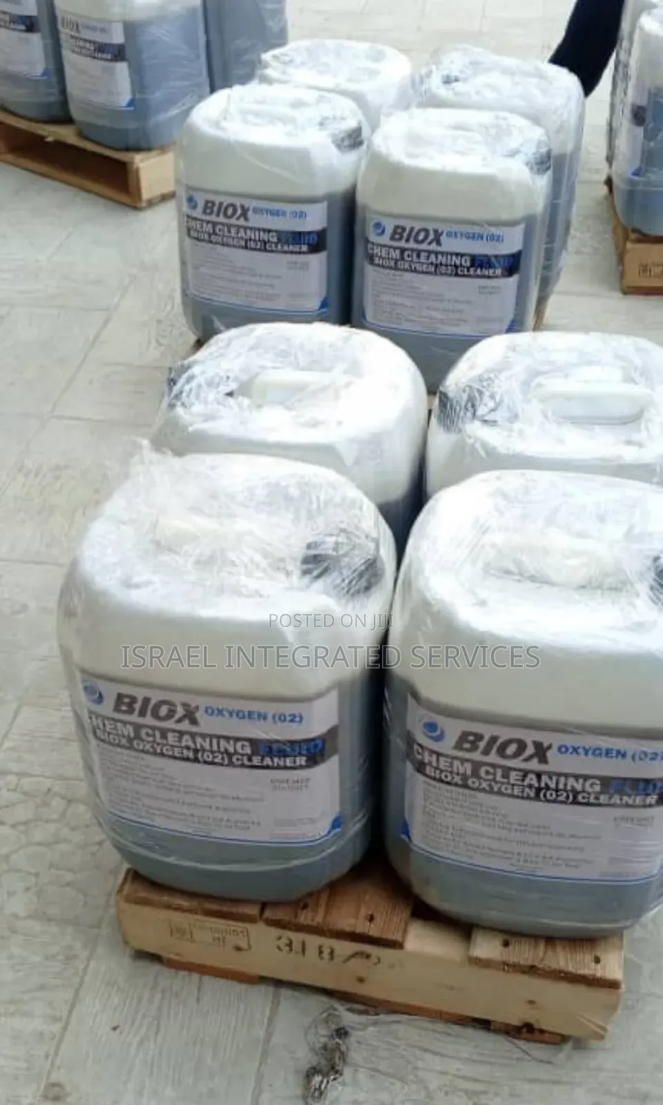 Biox Oxygen 02 Chemical Cleaning Fluid 20l