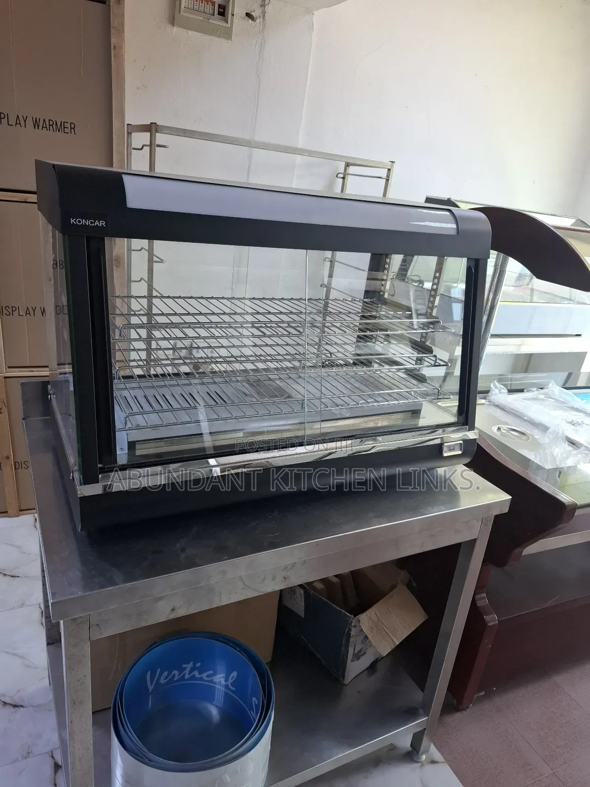 Black Snacks Warmer.