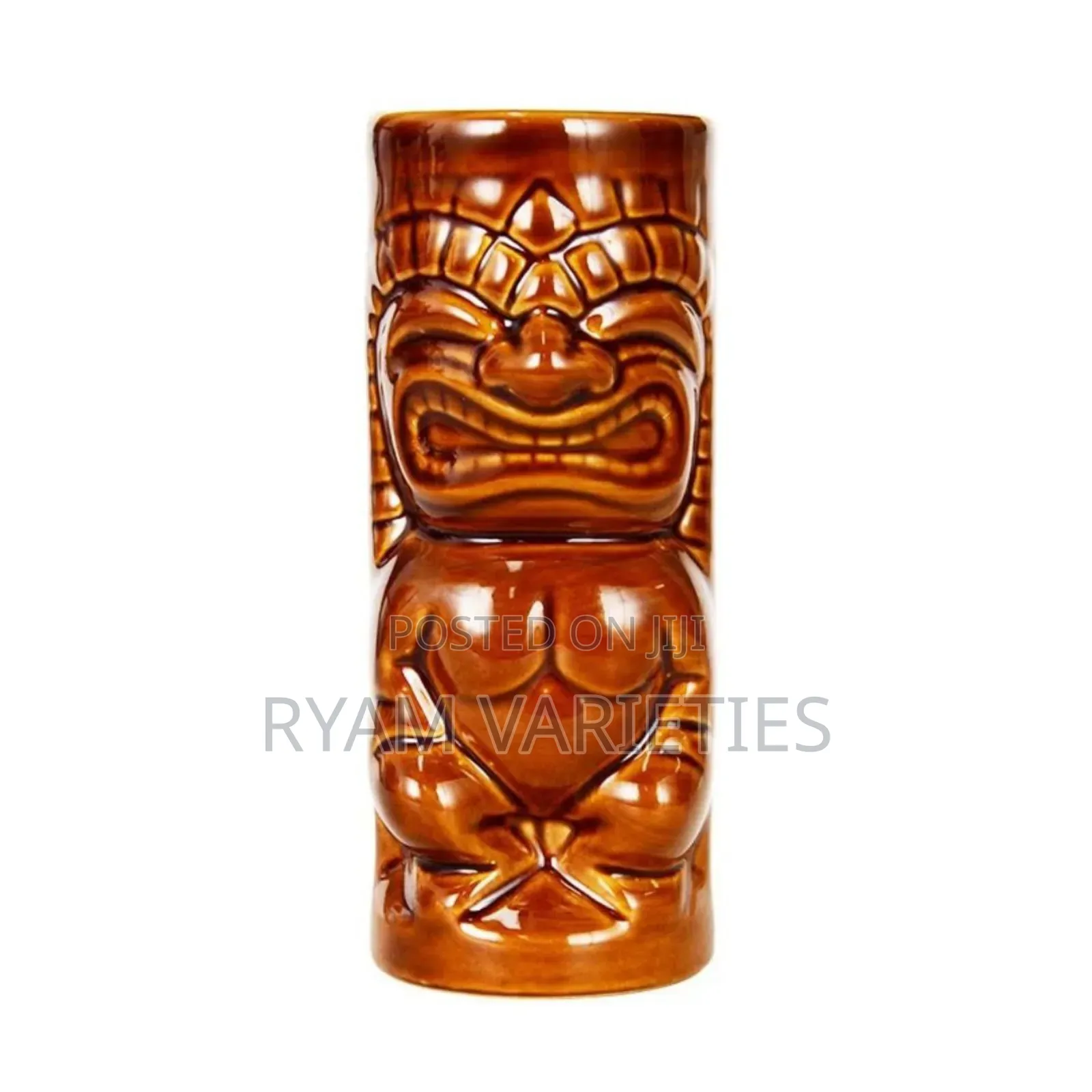 Ceramic Tiki Mug