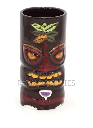 Ceramic Tiki Mug