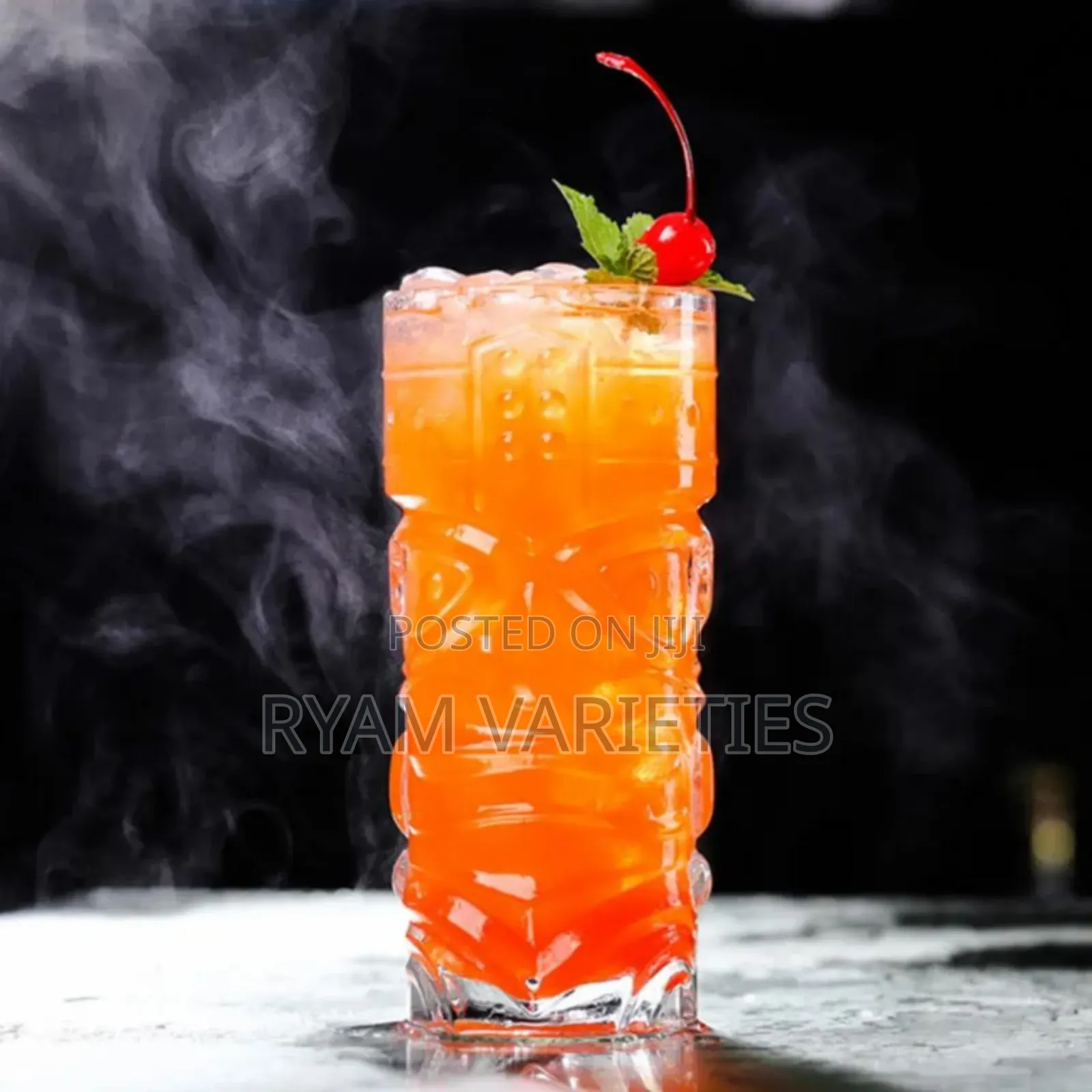 Transparent Crystal Tiki Style