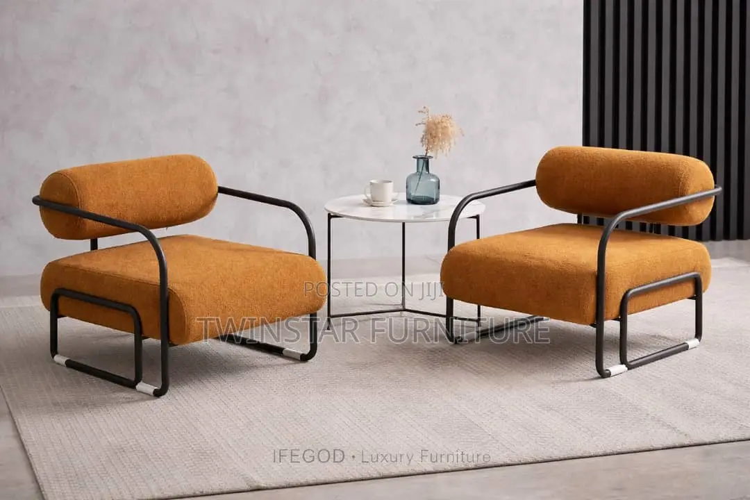 New Modern Fabric Single Sofa Chair