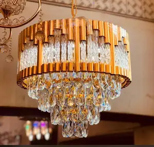 Simple Crystal Chandelier Light