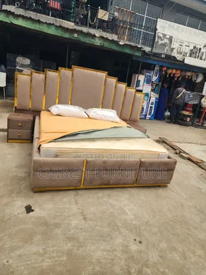 5ft Tall Upholstery 6by6 Bed Stand.