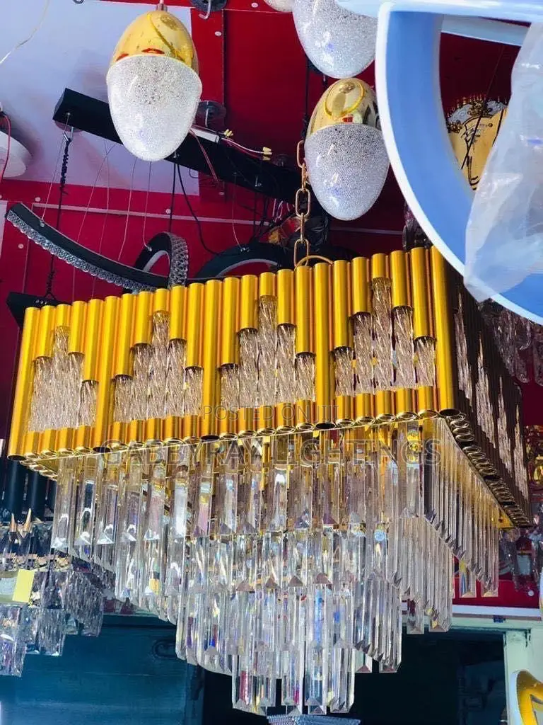 Crystal Square Chandelier