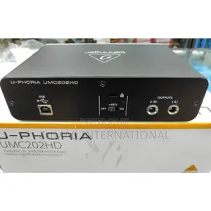 Sound Card U-Phoria Umc202 Behringer