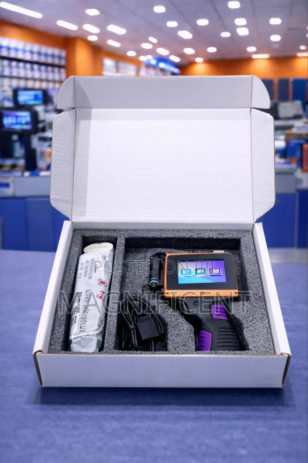 Handheld Mini Inkjet Coding Machine – Complete Set With Ink Access