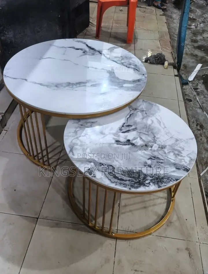 Marble Top 2in1 Center Table