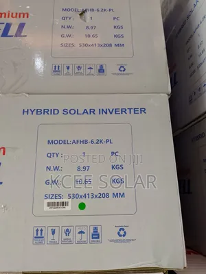 6.2kva 48v Afrlcell Inverter Hybrid