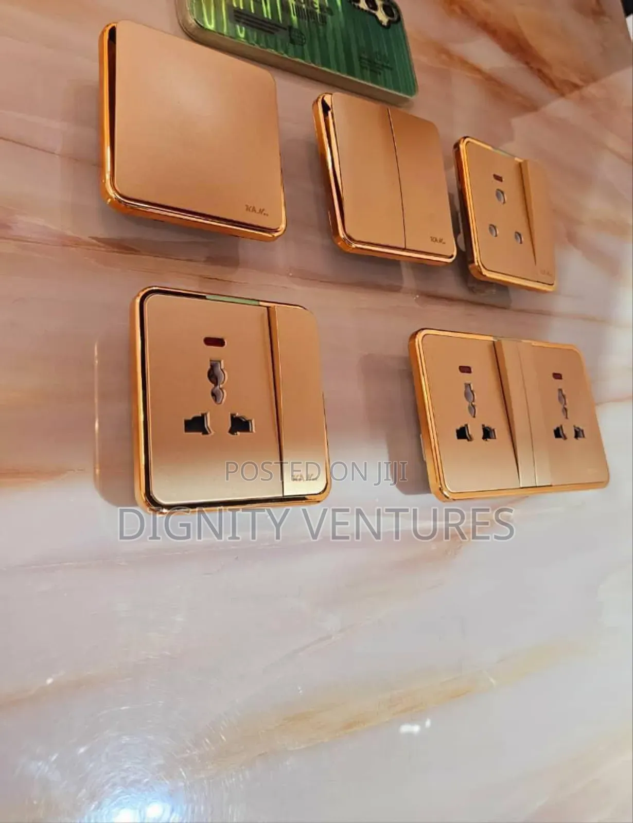 Luxurious Switches and Socket