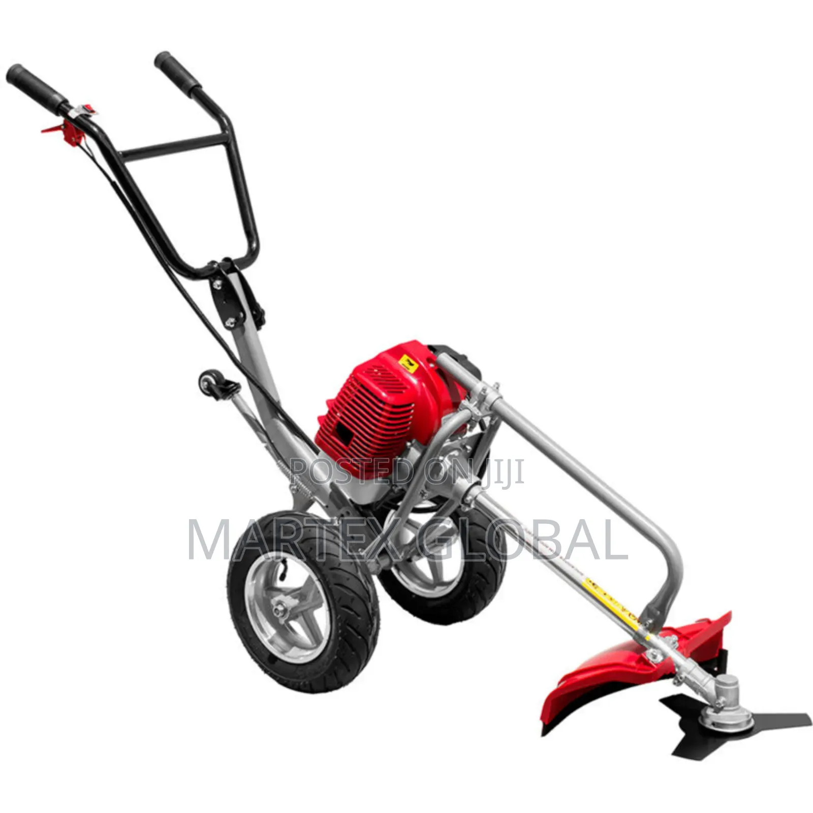 Wheel Type Pushing Brush Cutter