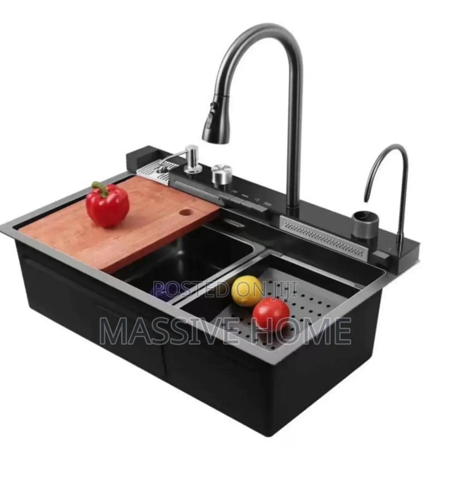 5 Button Luxury Kitchen Sink