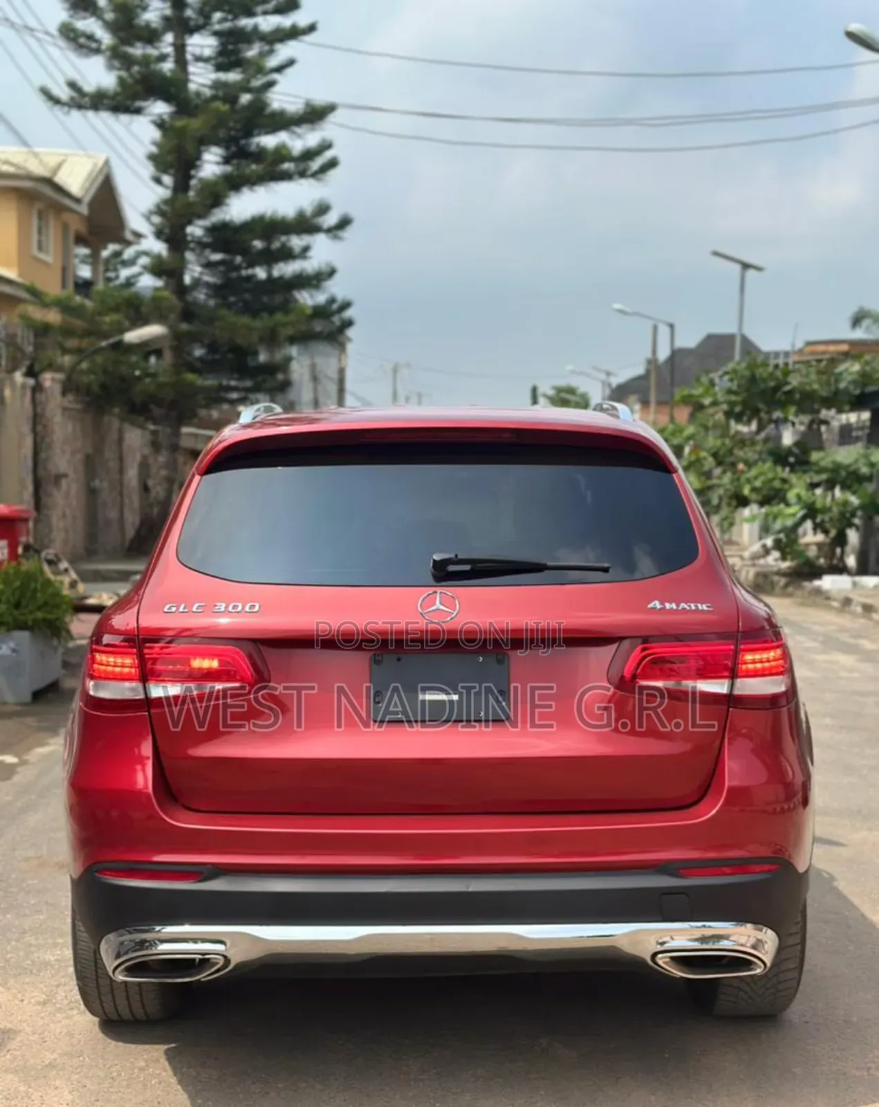 Mercedes-Benz GLC-Class 2016 Red