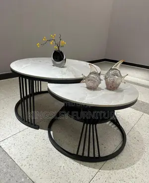 Quality Mable Top 2in1 Center Table