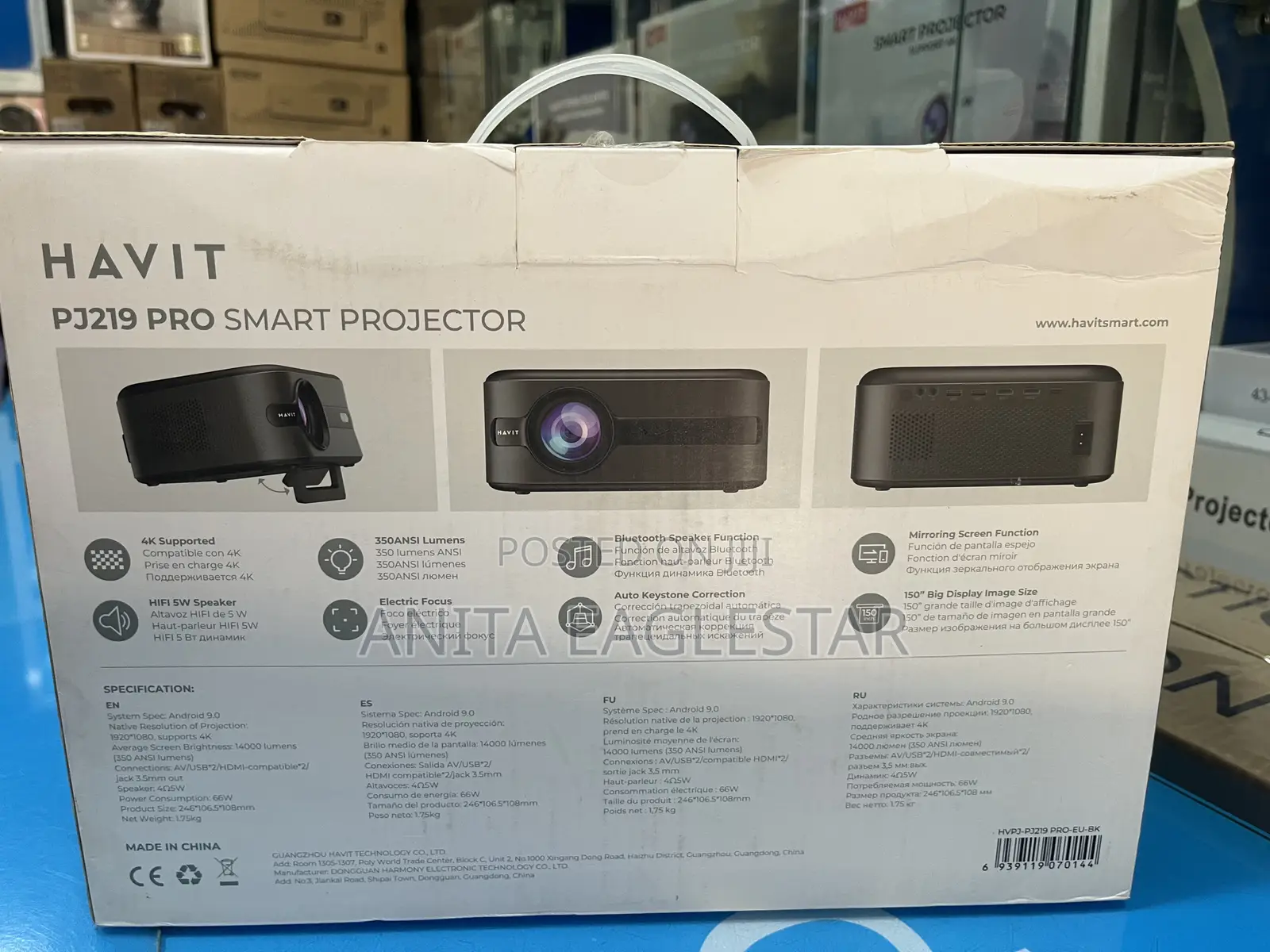 Smart Projector Android Tv 9.0