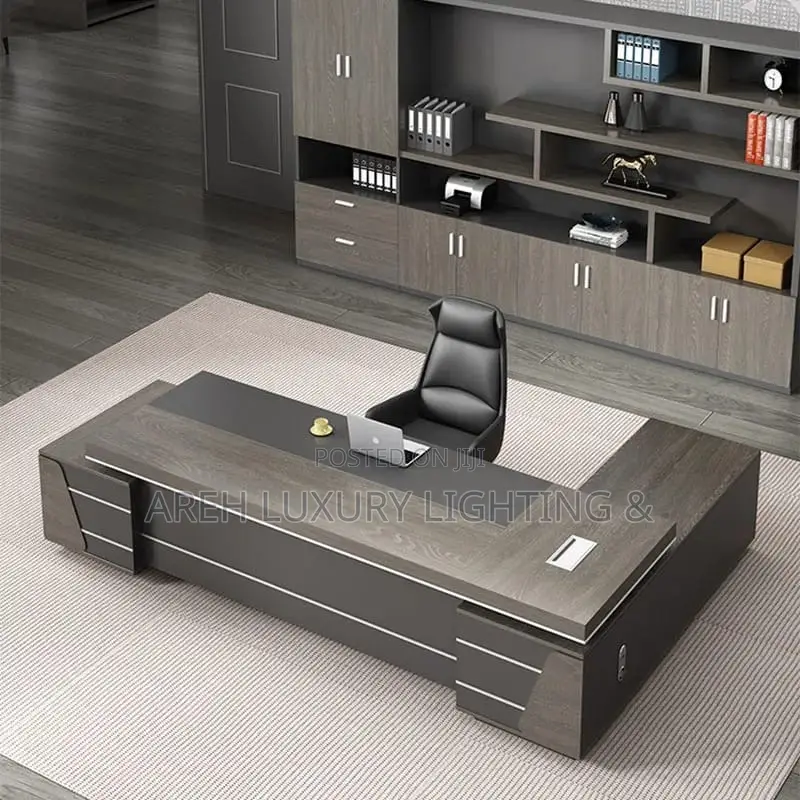 Modern Executive Wooden Computer Desks Gaming Drawers Mesa