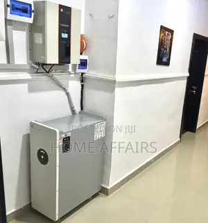 Solar Inverter Set Up 7.5kva Inverter+ 15kw Lithium Battery (Delivery)