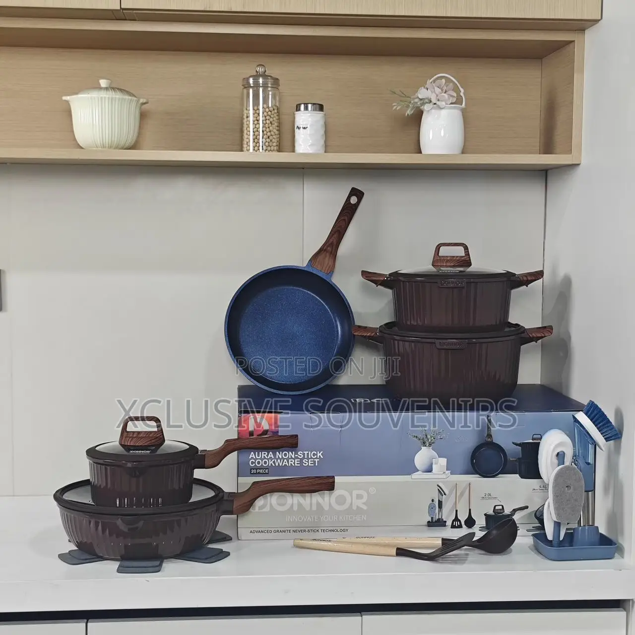 12pcs Donnor Non-Stick Cookware Set