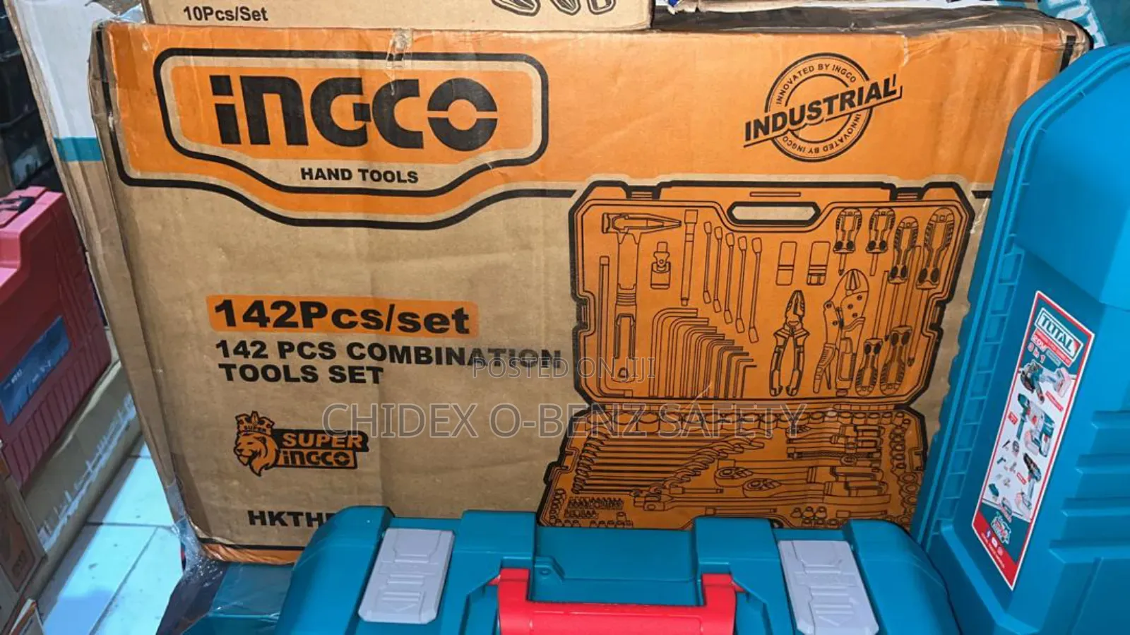 Ingco 142pcs Combination Tools Set