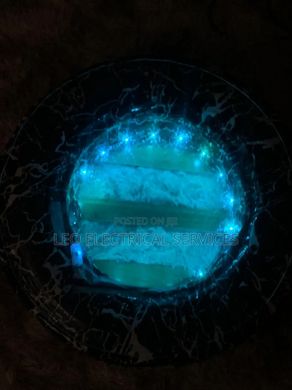 Led Tire – Handmade Center / Coffee Table