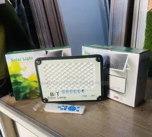 Bt 100w Solar Flood Light With Seperate Panels