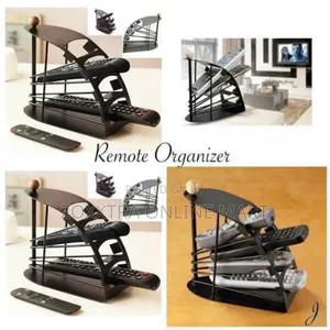 Stylish Multi-Slot Remote Organizer.