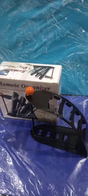 Stylish Multi-Slot Remote Organizer.