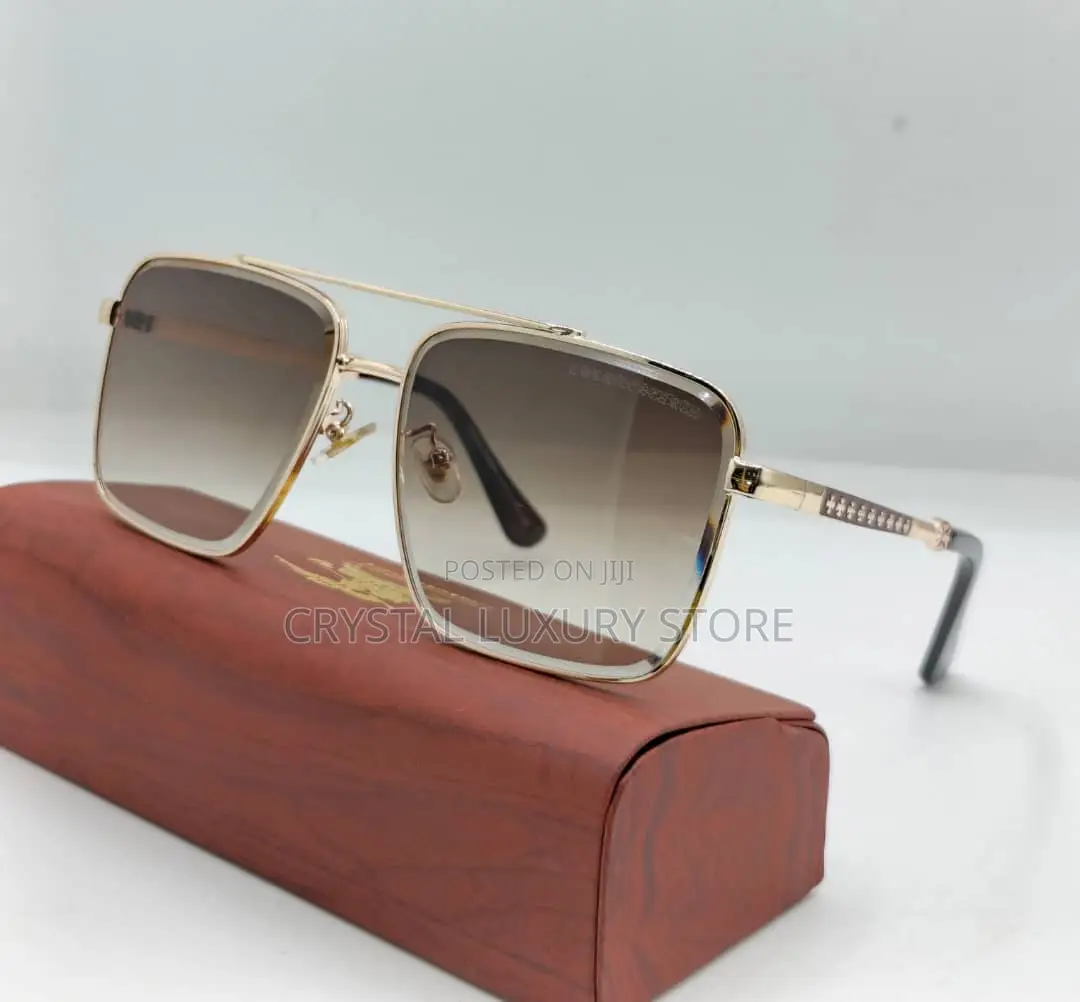 Chrome Hearts Quality Luxury Men Sunglasses