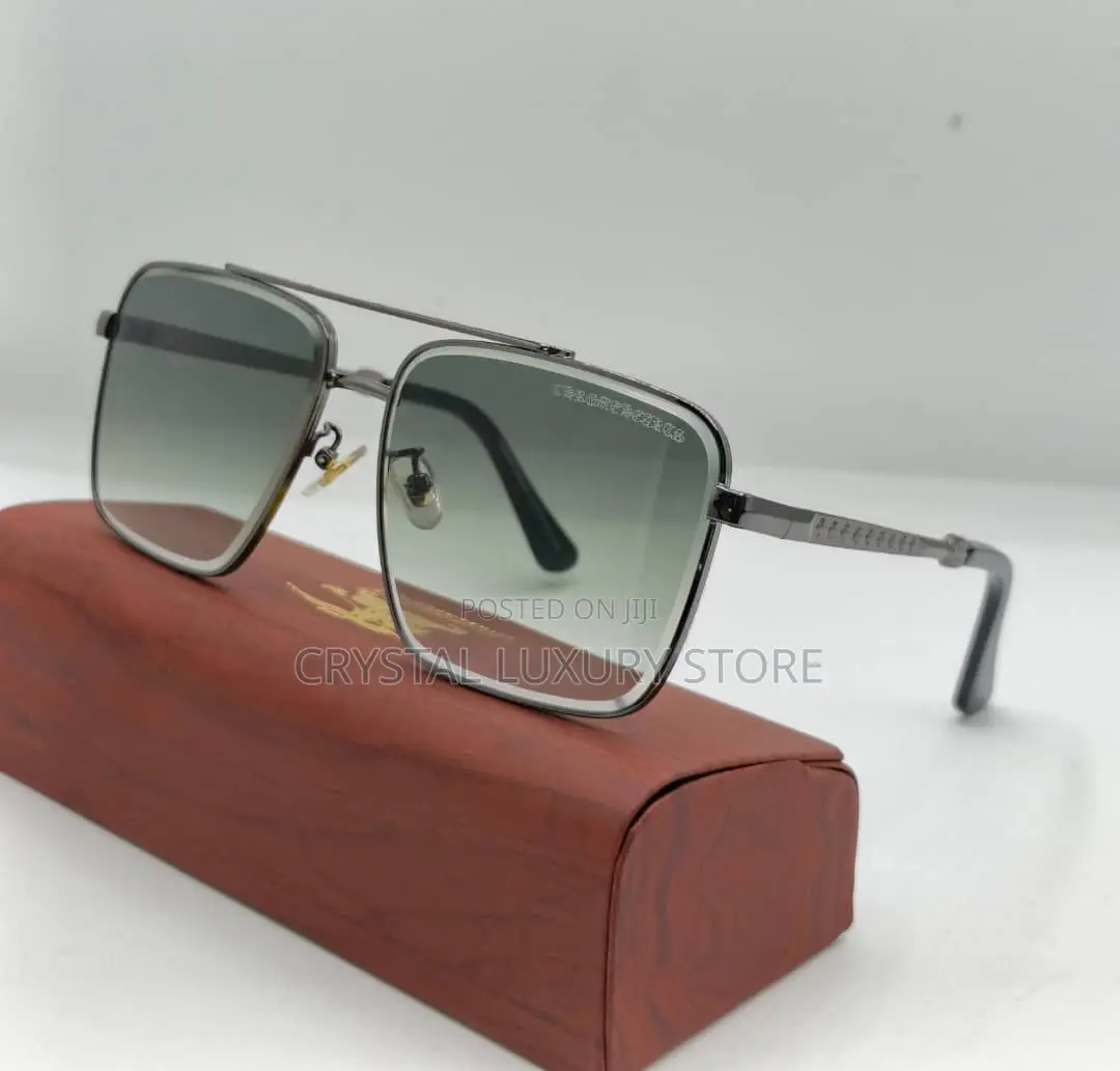 Chrome Hearts Quality Luxury Men Sunglasses