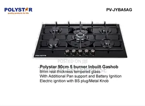 90cm 5 Burners Inbuilt Gashob