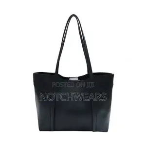 Camel Leather Tote Bag