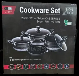 Sumo S-7013 Nonstick Cookware Pot (20, 22cm, 24cm and 24cm Frying Pan