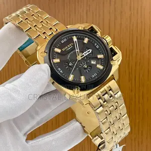 Diesel Quality Luxury Men Automatic Engine Wristwatch