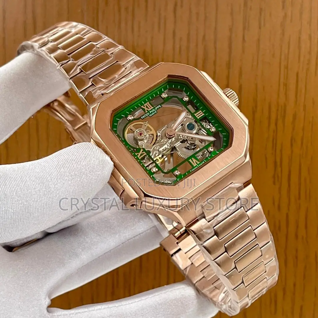 Patek Philippe Quality Luxury Men Automatic Engine Wristwatch