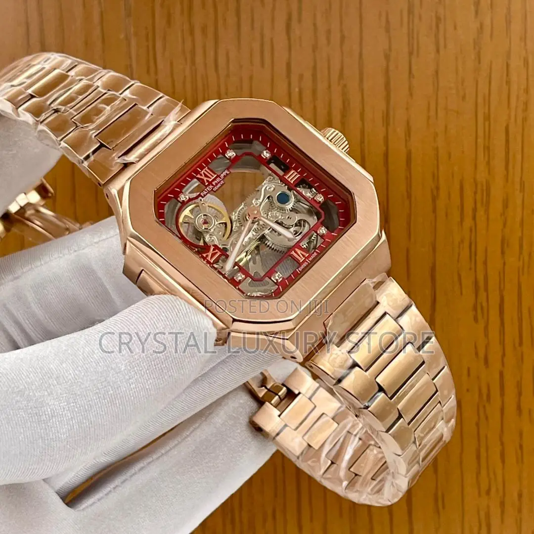 Patek Philippe Quality Luxury Men Automatic Engine Wristwatch